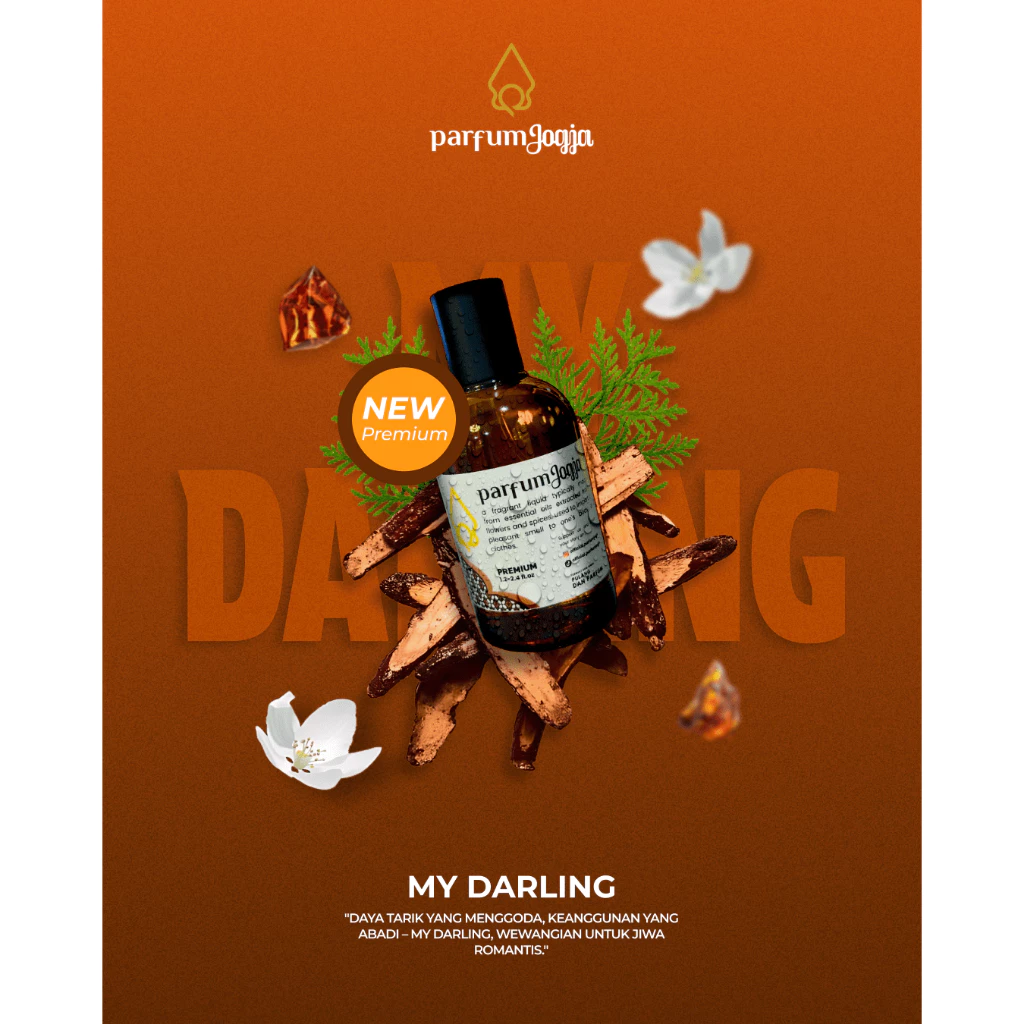 Parfum Jogja Malioboro - My Darling - Premium - EDP - Peach & Musk - Parfum Jogja