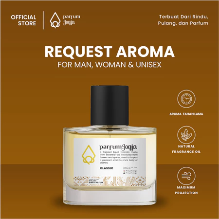 Parfum Jogja Malioboro - PR Violet - Classic- EDP - Aroma Vanilla & Fruity - Parfum Jogja