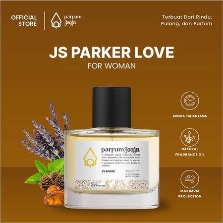 Parfum Jogja Malioboro - JS PARKER LOVE - Classic - EDP - Aroma Manis & Memikat - Parfum Jogja
