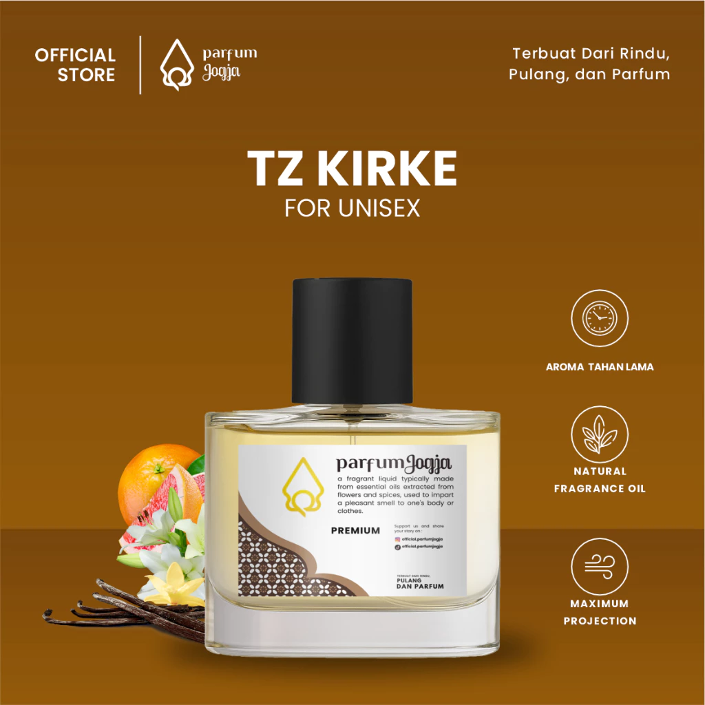 Parfum Jogja Malioboro - TZ KIRKE- Premium - EDP - Aroma Fresh Aromatic - Parfum Jogja