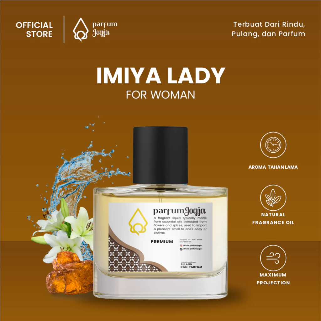 Parfum Jogja Malioboro - I MIYA LADY - Premium - EDP - Fresh & Floral - Parfum Jogja