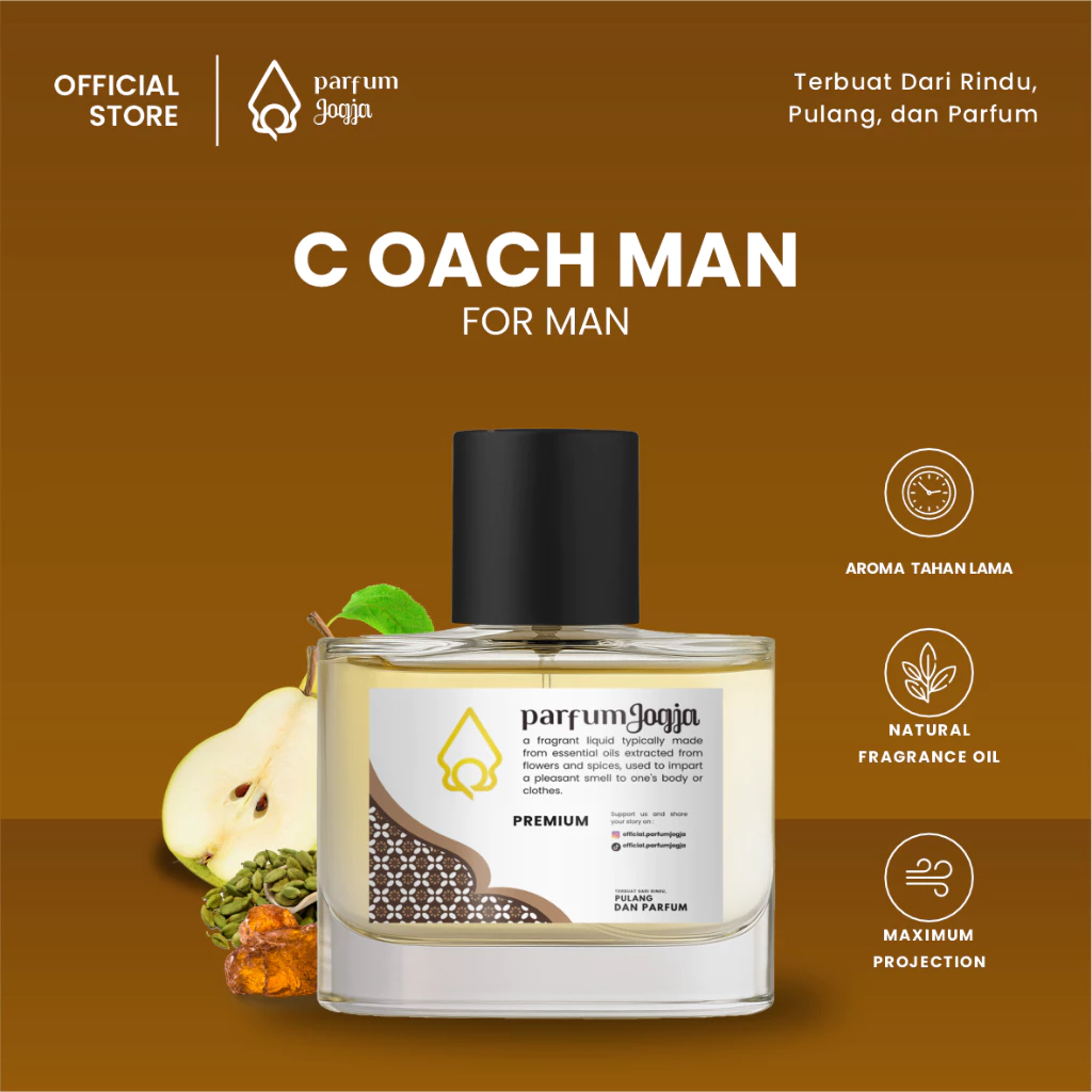 Parfum Jogja Malioboro - C OACH MAN - Premium - EDP - Parfum Jogja