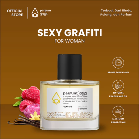 Prafum Jogja Malioboro - SEXY GRAFITI - Classic - Aroma Fruity & Sweet - Parfum Jogja
