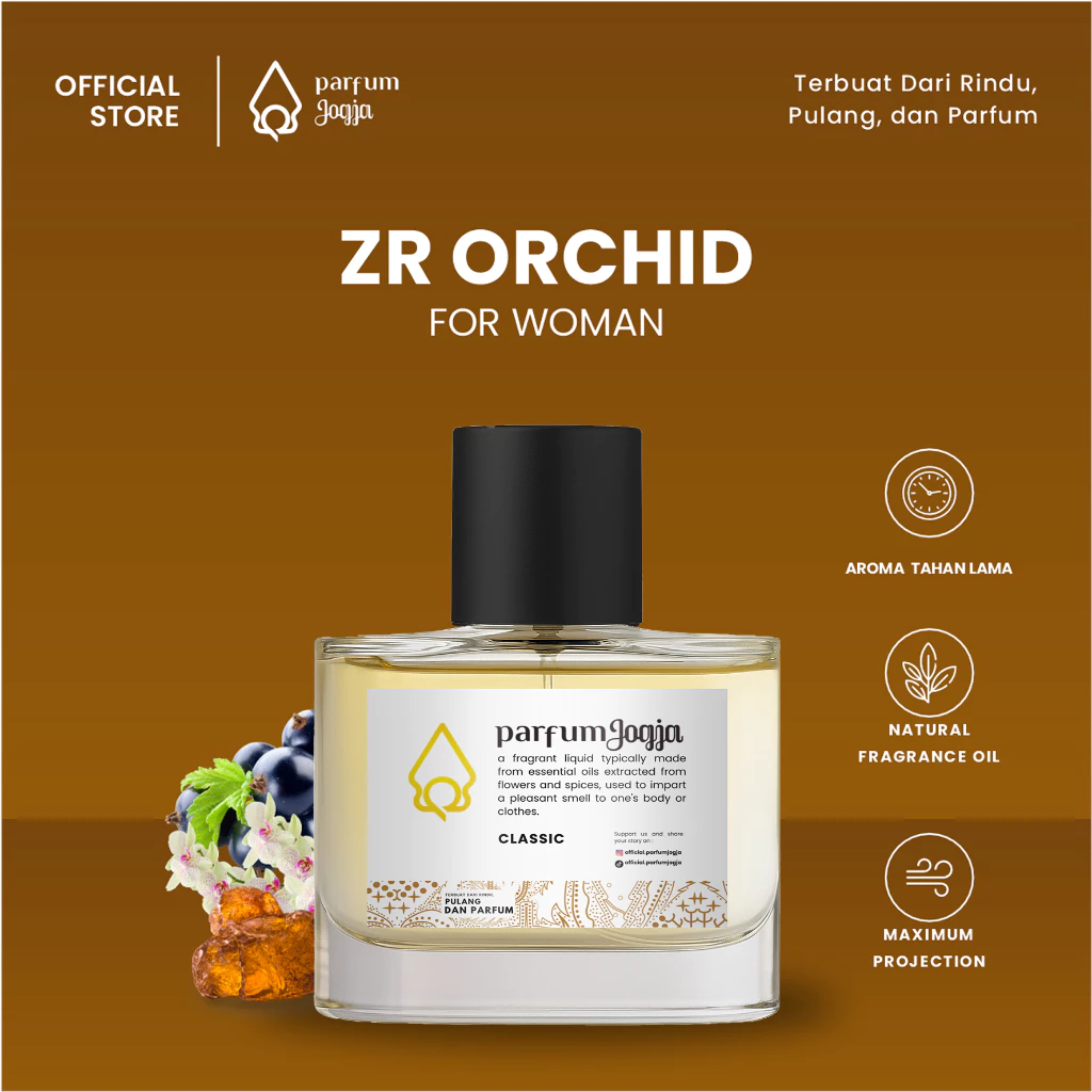 Parfum Jogja Malioboro - ZR ORCHD - Classic - EDP - Fruity & Citrus - Parfum Jogja